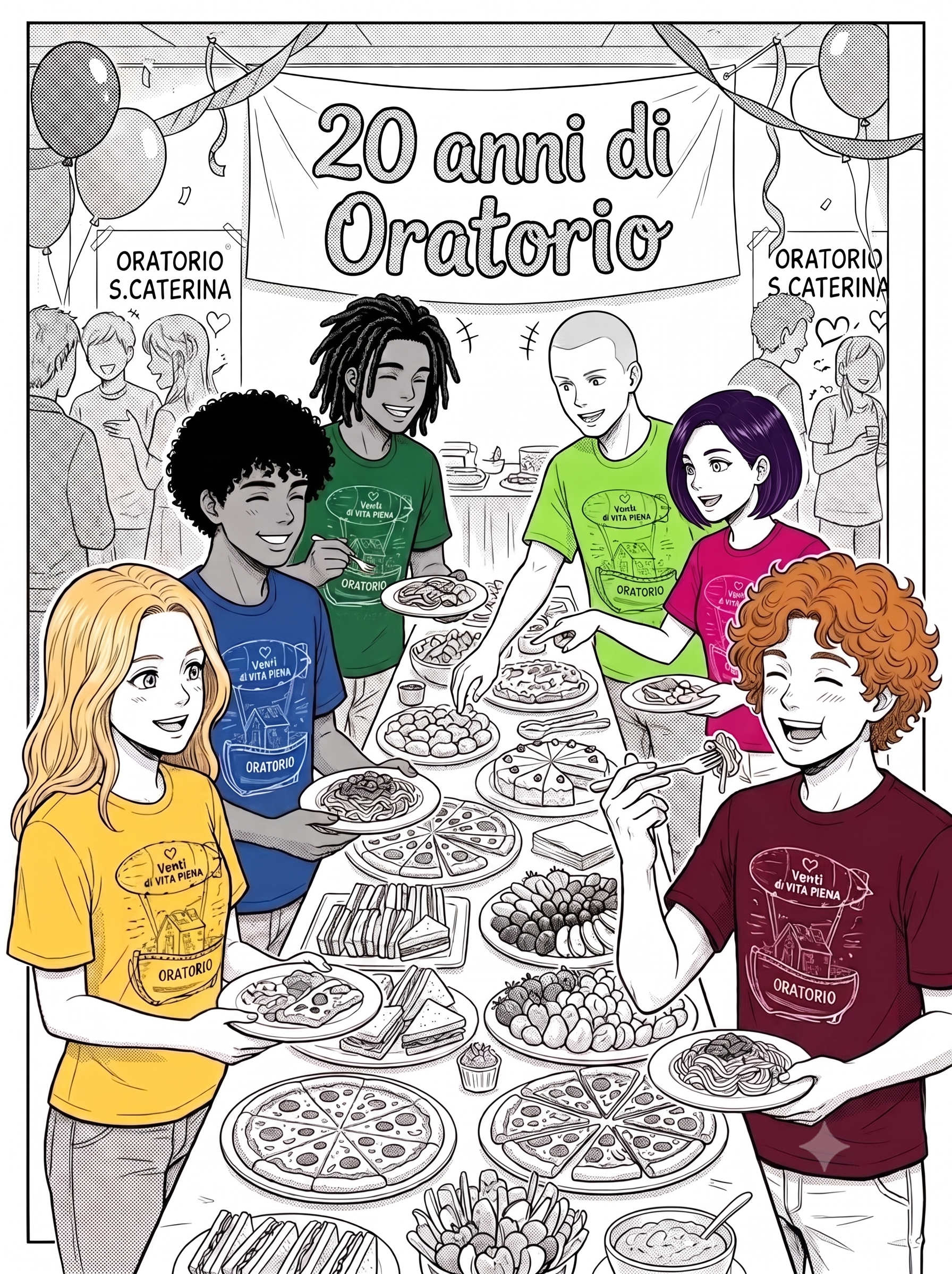 buffet 20 anni di oratorio